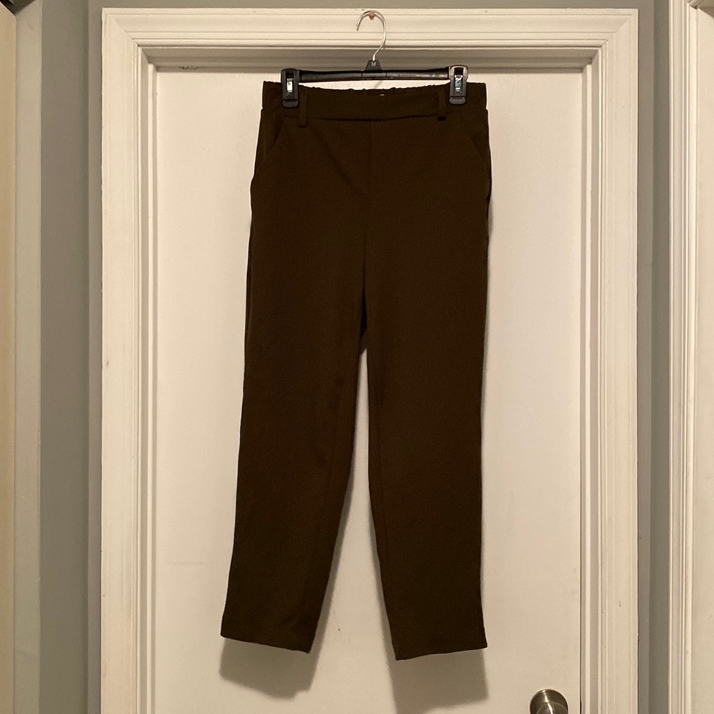 Cropped dress pants